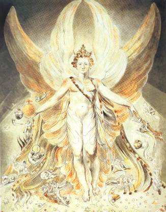 William Blake Satan in Glory