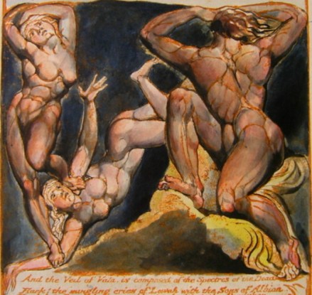 188Valatop leftJerusalemAlbion-Valla, upper left, pushing her daughter Jerusalem down with her feet, while striking a seductive pose to attract Albion, right