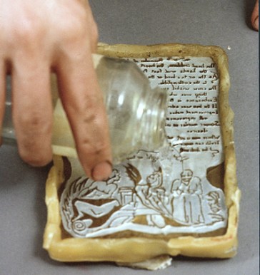 blake_acid-Pouring Acid onto a Copper Plate- Blakes Relief Etching Method